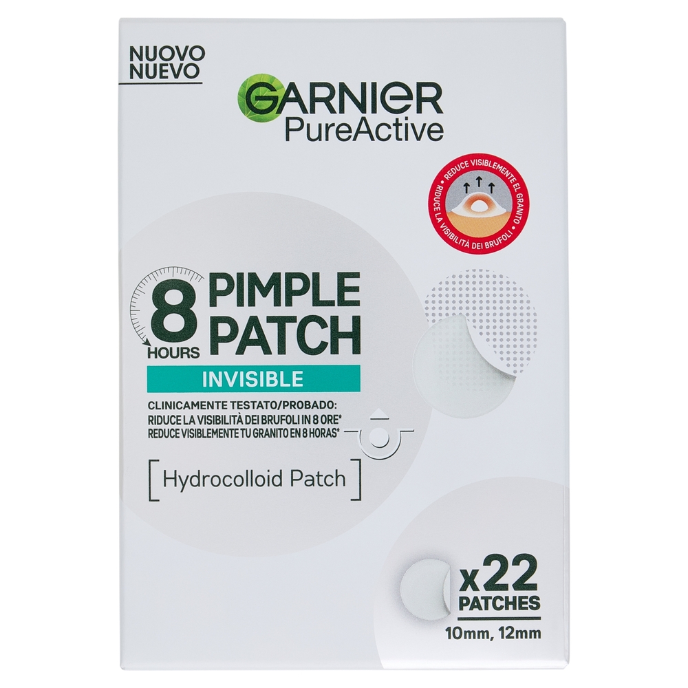 Garnier PureActive 8 Hours Pimple Patch Invisible 22 pz